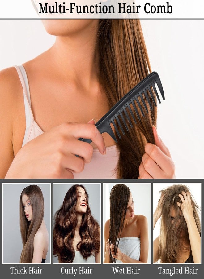 SIMPOR 3 PCS Wide Tooth Comb Set for Styling, Large Shower Comb for Women Thick Hair, Hair Comb Set for Wet and Dry Use - Image 4