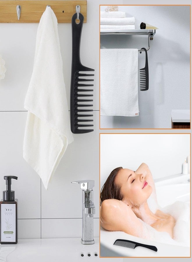SIMPOR 3 PCS Wide Tooth Comb Set for Styling, Large Shower Comb for Women Thick Hair, Hair Comb Set for Wet and Dry Use - Image 5
