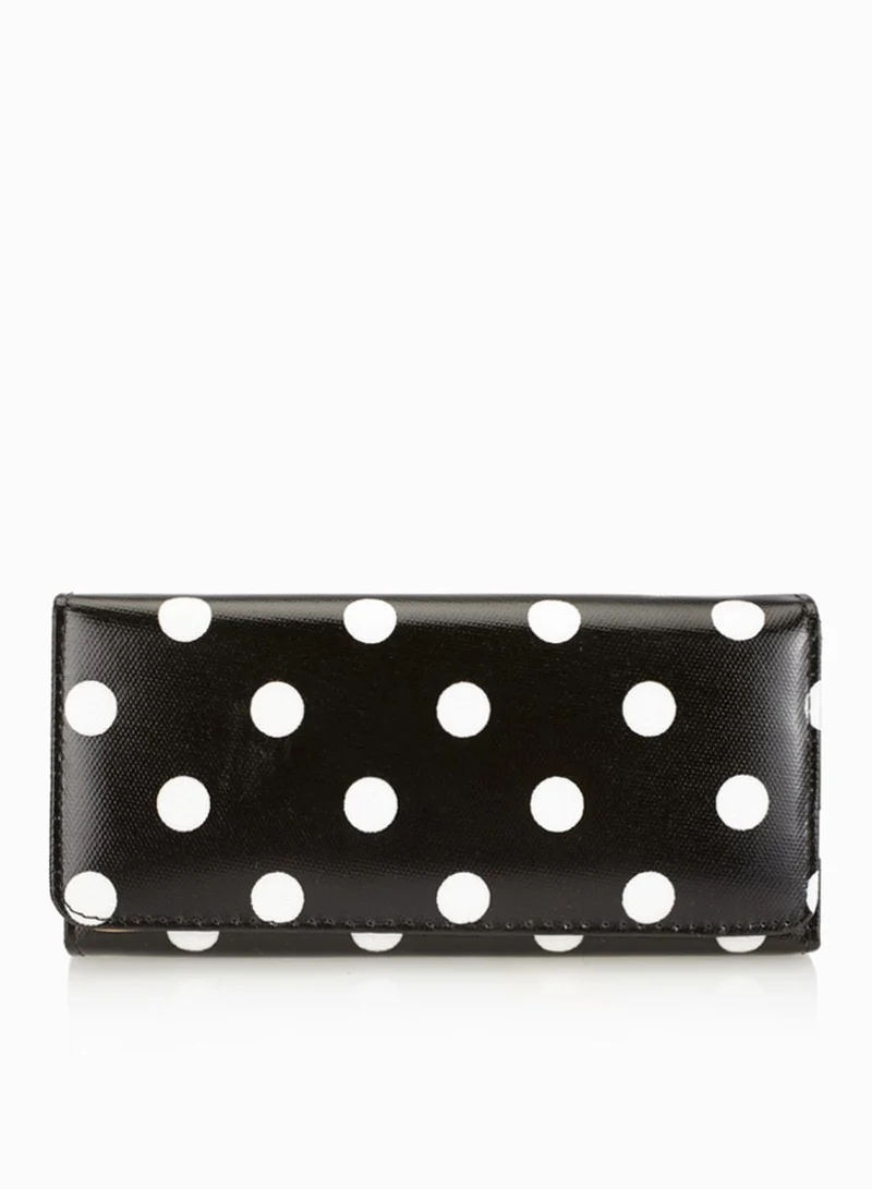 Ginger Polka Dot Wallet