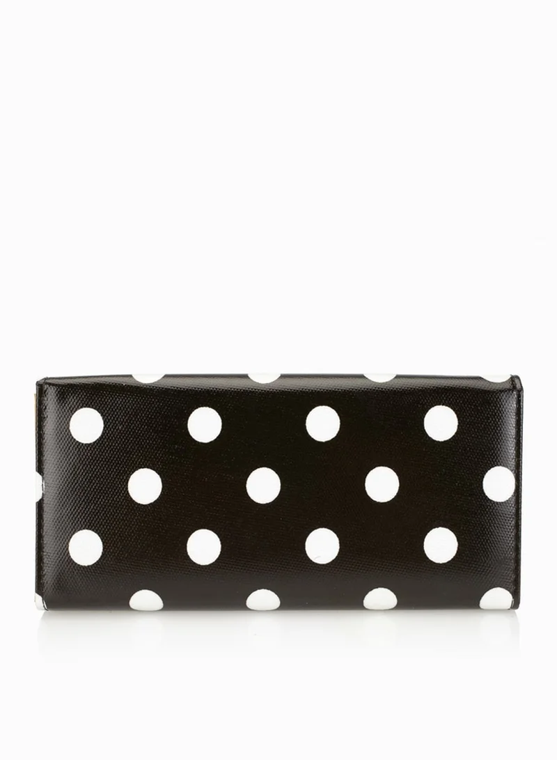 Ginger Polka Dot Wallet