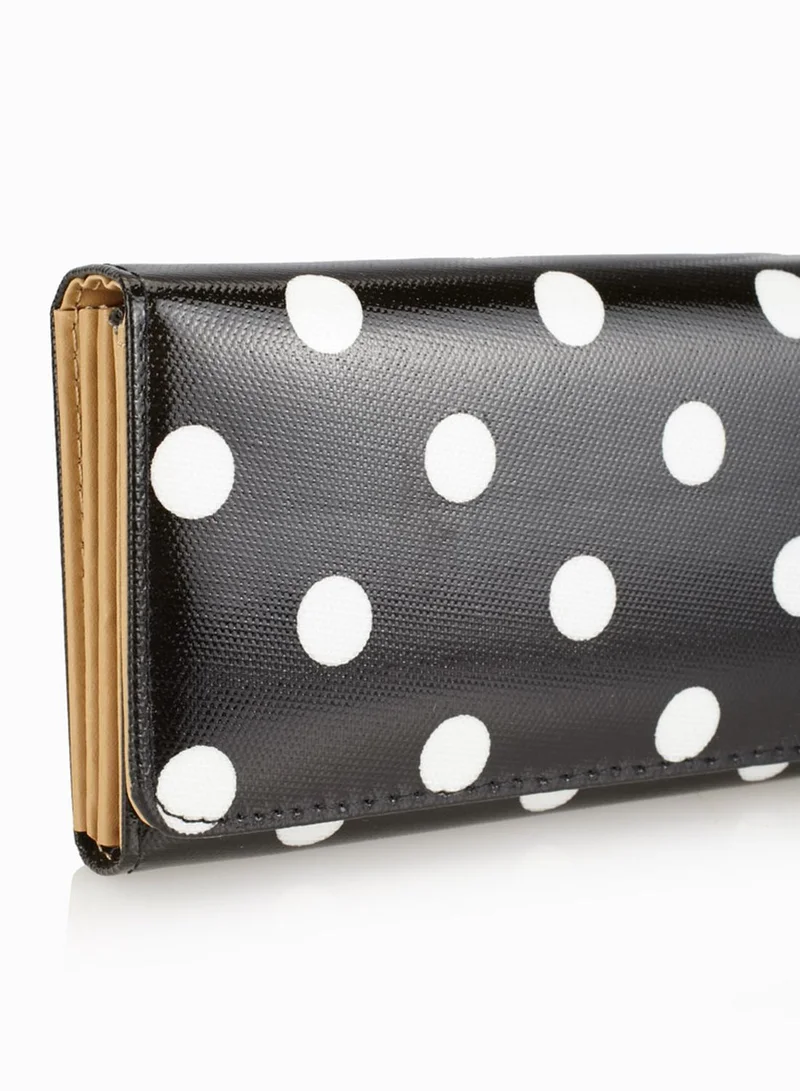 Ginger Polka Dot Wallet