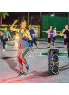 GREEN LION PartyLife 400 Bluetooth Speaker with Bluetooth Version 5.0, Light Show and Deep Bass - Black  - Image 3