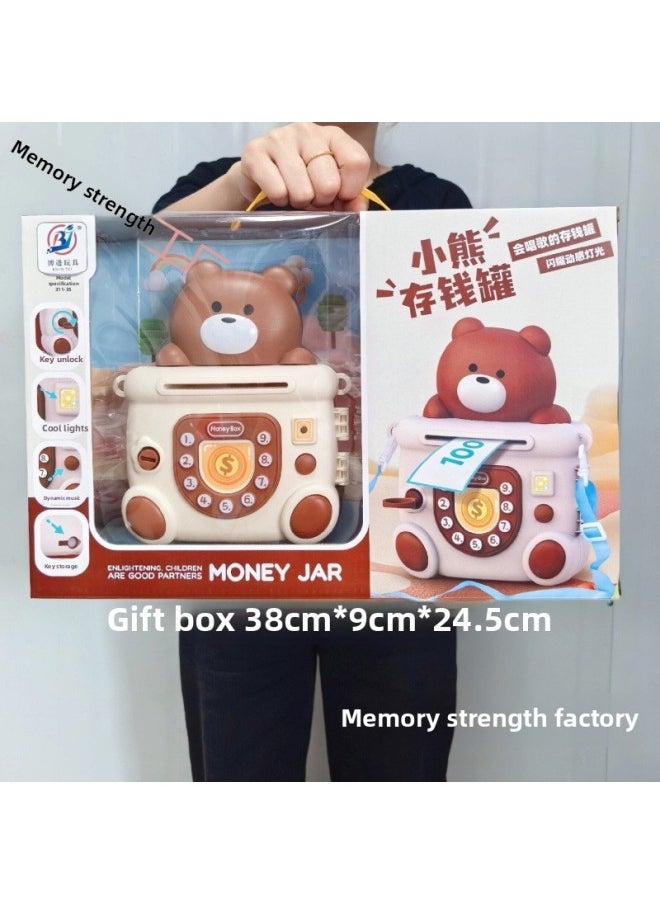 Generic Children's Piggy Bank Cute High-value Cute Pet Piggy Bank Boys And Girls Online Red Piggy Bank Kindergarten Gifts-Color:Cute Pet Piggy Bank [gift Box]-Size:Three Boxes [style Mix And Match]  - Image 5