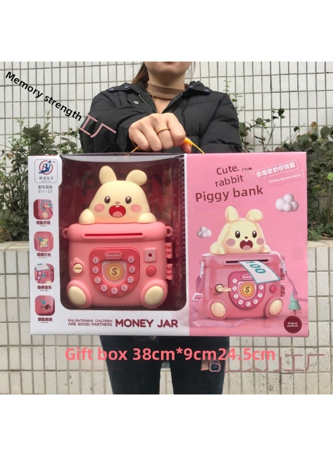 Generic Children's Piggy Bank Cute High-value Cute Pet Piggy Bank Boys And Girls Online Red Piggy Bank Kindergarten Gifts-Color:Cute Pet Piggy Bank [gift Box]-Size:Three Boxes [style Mix And Match]  - Image 2