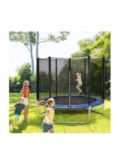 Generic Kids Outdoor Trampoline with Safety Lock Net, Edge Cover and 6ft Garden Jumping Mat  - Image 2