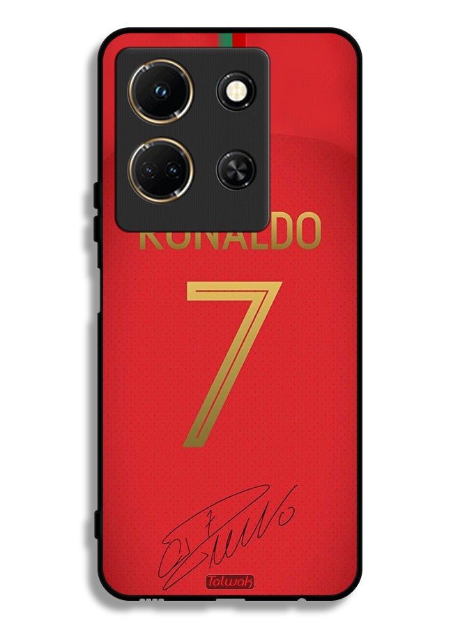 Tolwak Infinix Note 30 Protective Case Cover Ronaldo 7 - Image 1