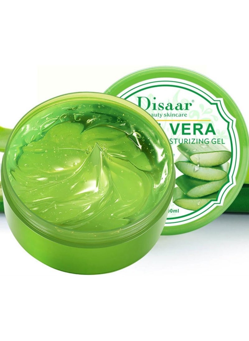Disaar DISAAR BEAUTY Aloe Vera Anti-Acne Gel Cream Mass Sleep-Free Wash Moisturizing Oil, 300ml  - Image 1