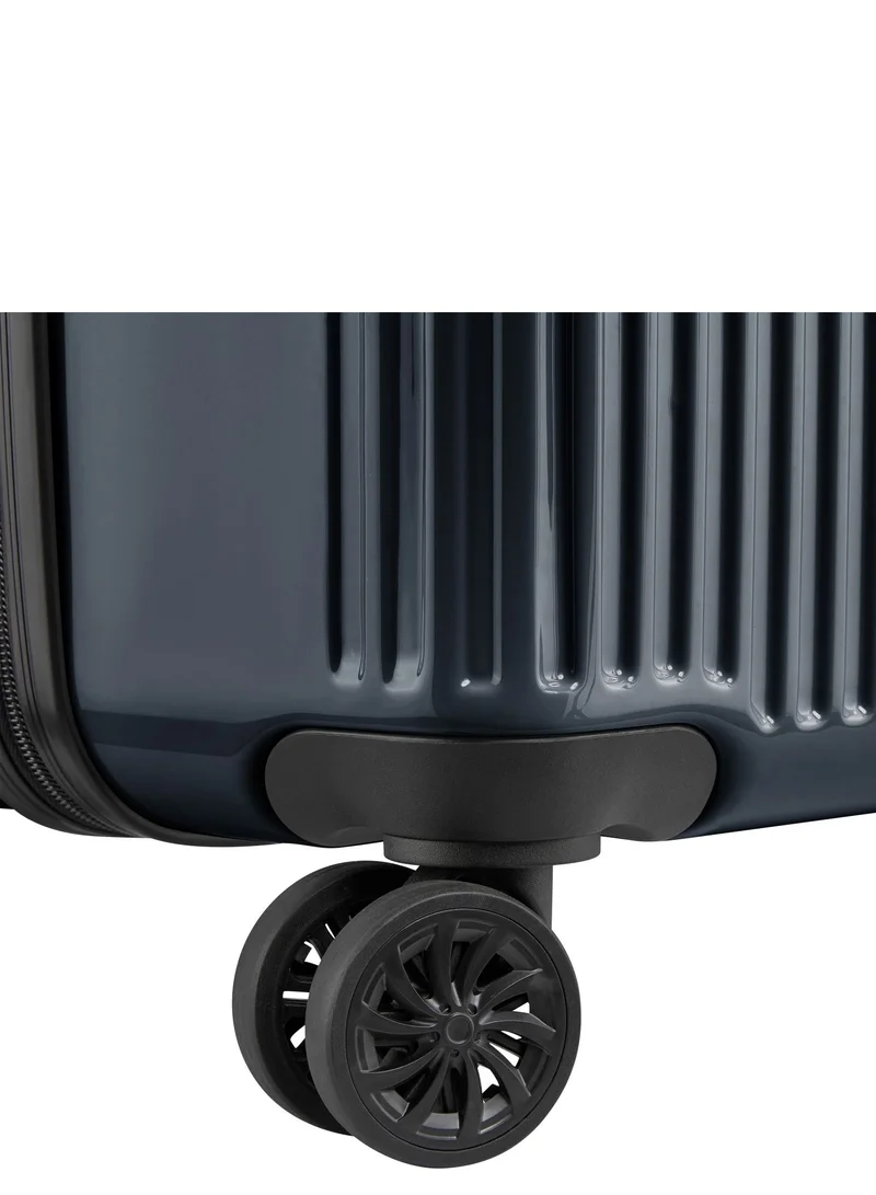 DELSEY Paris Ophelie 82cm Hardcase 4 Double Wheel Expandable Check-In Luggage Trolley - Glossy Blue