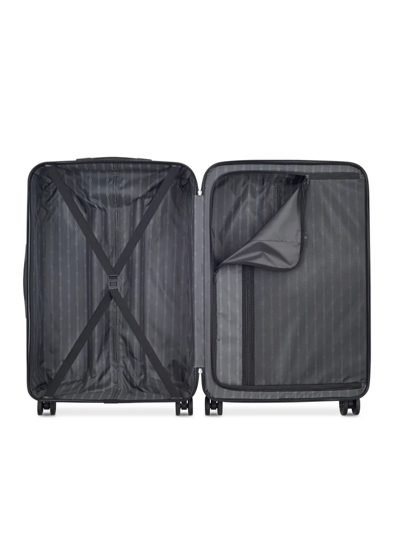 DELSEY Paris Ophelie 82cm Hardcase 4 Double Wheel Expandable Check-In Luggage Trolley - Glossy Blue