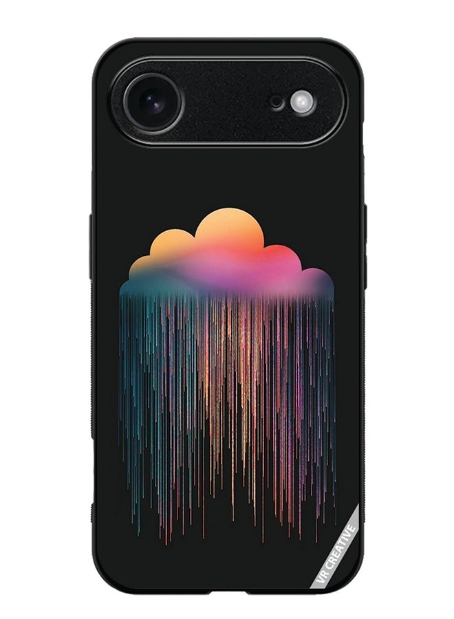 Protective Case Cover For Apple iPhone 17 Air Colorful Rain Design Multicolour