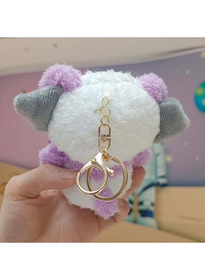 Kuromi Lovely Plush Toys Doll Keychain Panda Kuromi 15cm Plush Doll for Backpack,car,stationery box pendant - Image 4