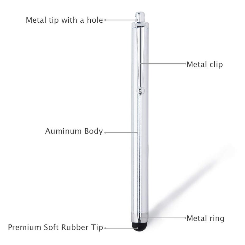 Briout Stylus Pens for Touch Screens, 36 Pack Capacitive Stylus, High Precision Compatible with All Universal Touch Screen Devices (12 Multicolor) - Image 5
