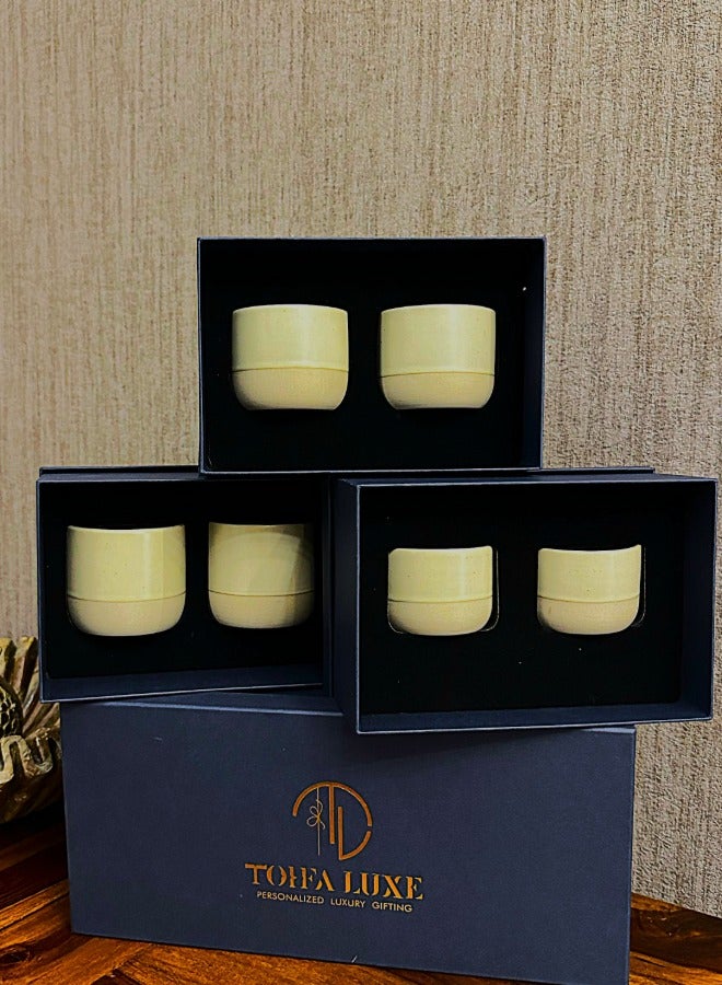 Tohfa Luxe TohfaLuxe Java Cup- Small - Set of 2 in a Gift Box  - Image 4