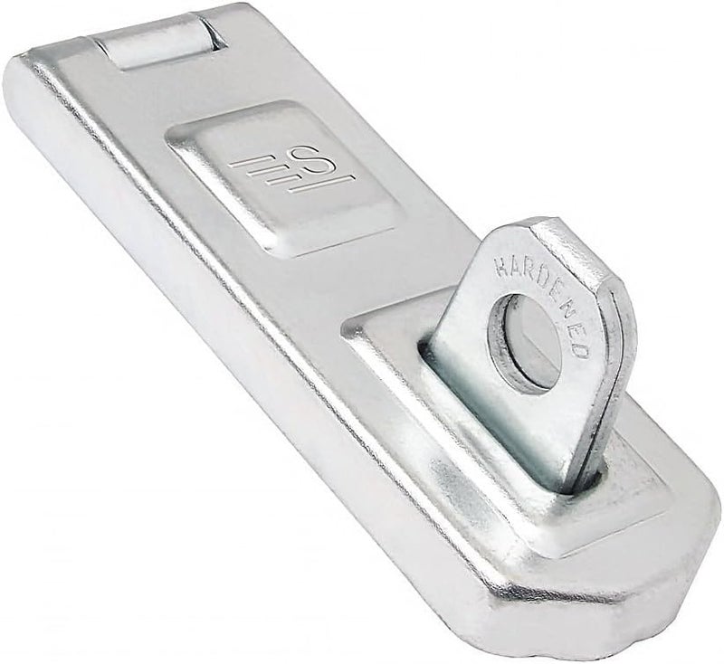 DHS100 100mm Hasp and Staple, Grey