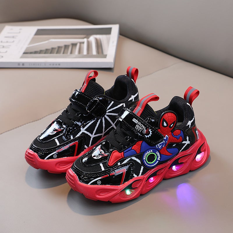 Mesh Sneakers Lightweight Flexible Sole Walking Shoes For Kids Indoor And Outdoor Activities - Image 1
