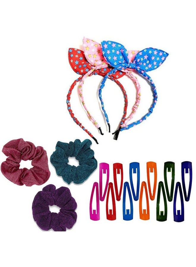 كرونيكس مجموعة إكسسوارات تصفيف الشعر العصرية من كرونكس مكونة من 18 قطعة للفتيات والنساء - Image 1