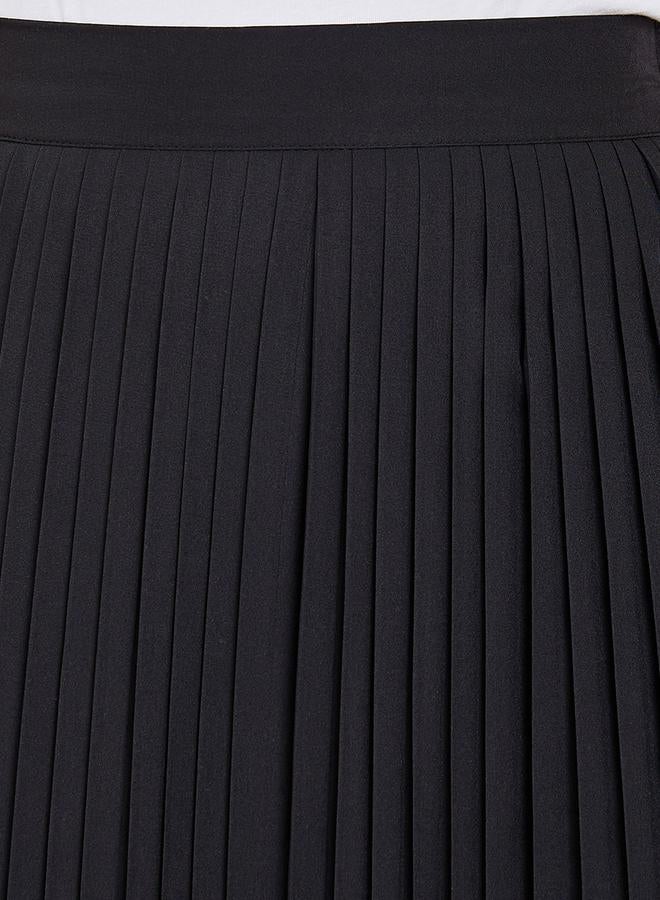 Styli مطوي ألف خط تنورة ميدي  - Image 3