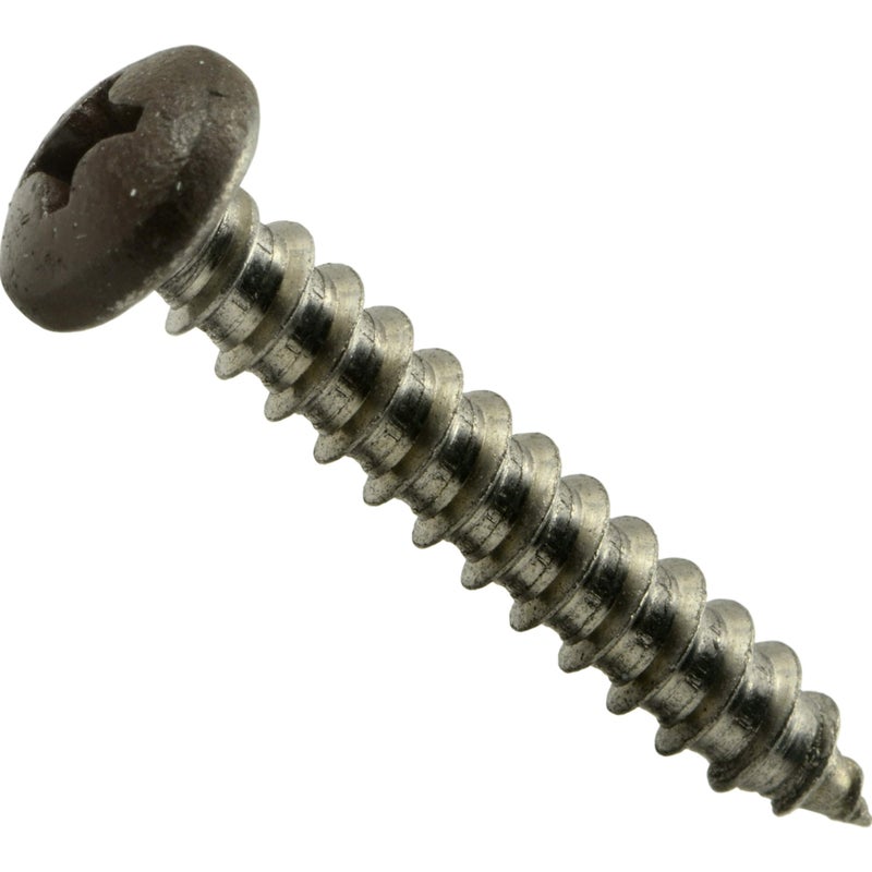 Aivoxe Hard-to-Find Fastener 014973208745 Brown Phillips Pan Sheet Metal Screws, 8 x 1, Piece-100 - Image 3
