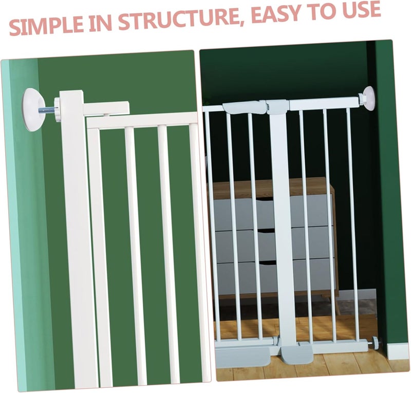 Abaodam Stair Gate Wall Protector Plastic Guard for Pet Safety Protects Walls from Damage for Indoor Use Easy to Install - Image 4