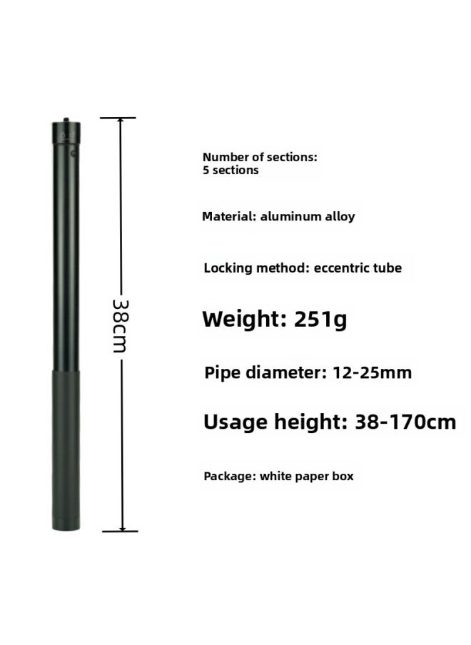 Generic - Stabilizer Gimbal Selfie Stick Is Suitable For Feiyu Dajiang Vast Mobile Phone Sports Camera Gopro Extension Rod-Color:Extended Version 1.7m - Image 1