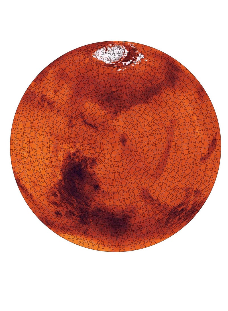 1000-Piece Mars Round Puzzle - Image 2