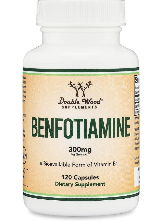 حصص بنفوتيامين 300 ملغ (تم اختبارها من قبل طرف ثالث، 120 كبسولة) - Image 5