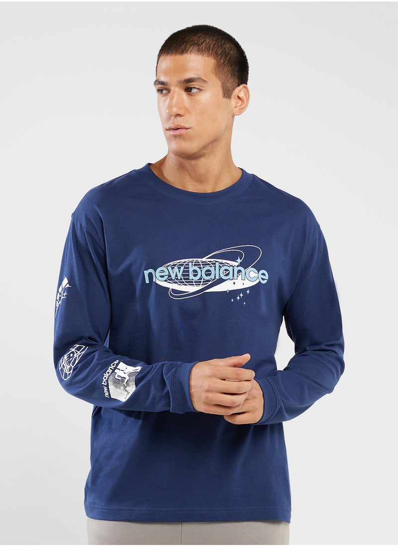 New Balance New Balance Relaxed Global Long Sleeve  - Image 1