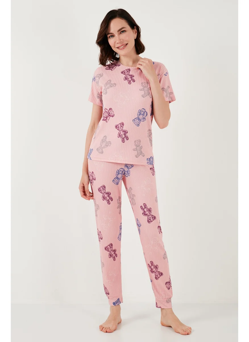 Lela Regular Fit Short Sleeve Pajama Set Women's Pajama Set 65740104