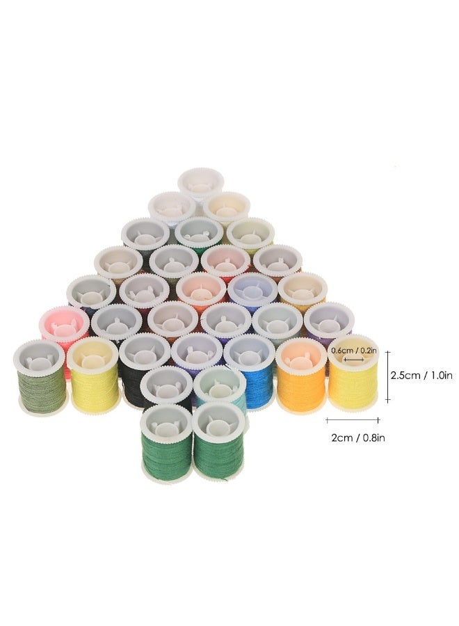 NIBEMINENT 60-Piece Sewing Thread Set Multicolour 2 x 1 cm, 2.5 cm - Image 4