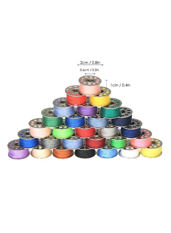 NIBEMINENT 60-Piece Sewing Thread Set Multicolour 2 x 1 cm, 2.5 cm - Image 3
