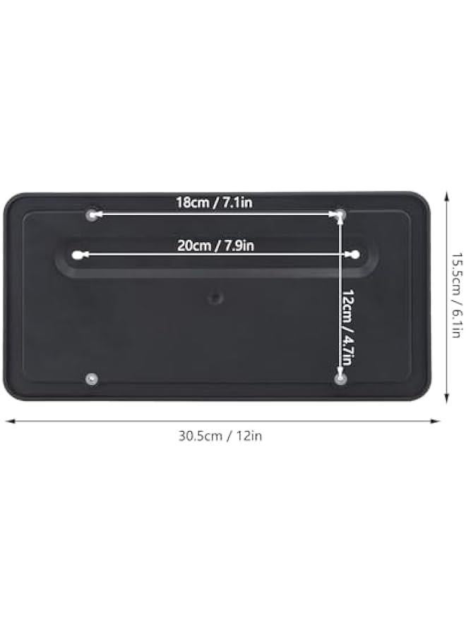 Rear License Plate Frame for 2020 to 2023, 1096844 00 B Number, Wear Resistant License Tag Mounting Kit Replacement, Car Accessories - Image 4