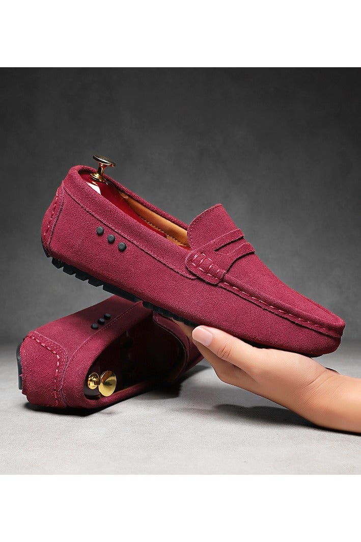 Big Size Men Casual Loafers Soft Penny Loafers Lightweight Comfortable Driving Working Boat Shoes - Image 5