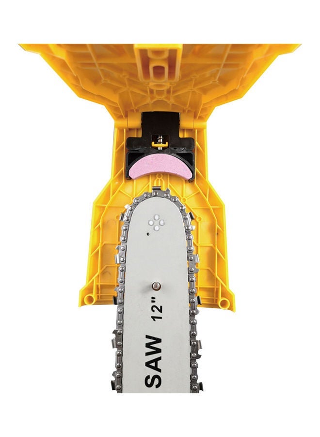 NIBEMINENT Chain Saw Sharpener with 3 Sharpening Stones Multicolour 22.50 X 4.50 10.70cm - Image 4