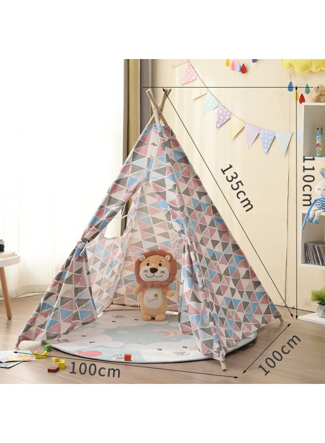 Flying Goose Indian Children's Tent Indoor Princess Girls Game House Boys Household Children Children's Toy Tent - Image 1