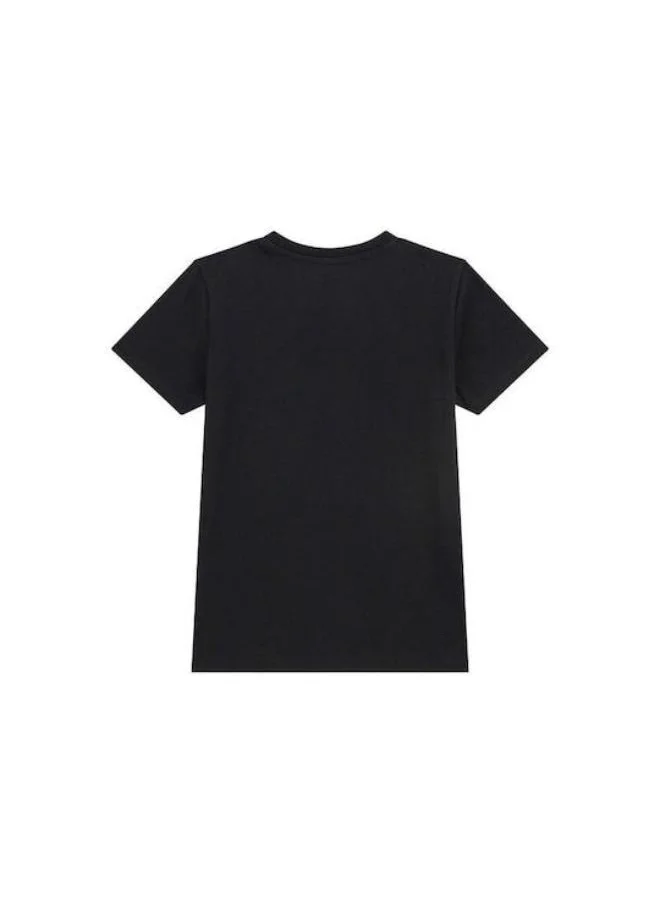 جس Kids Logo Crew Neck T-Shirt