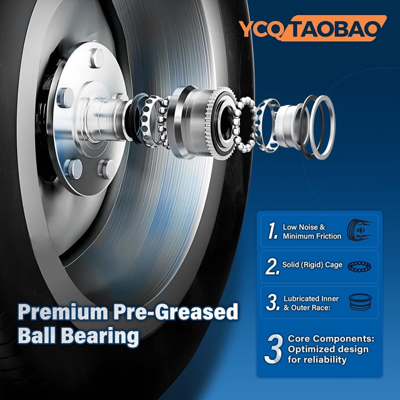 Rear Wheel Bearing Compatible with Morgan Plus Four Singer Nine SM1500 Sunbeam Tiger - Image 3