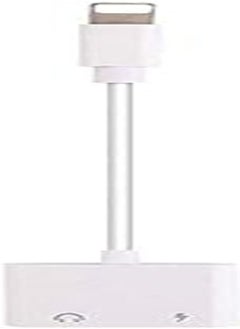 Generic Double Lightning Jack Audio Adapter for IPhone 7/8/X Support IOS 11 Charging Music or Call for Headphone Audio Adapter Converter