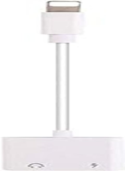 Generic Double Lightning Jack Audio Adapter for IPhone 7/8/X Support IOS 11 Charging Music or Call for Headphone Audio Adapter Converter