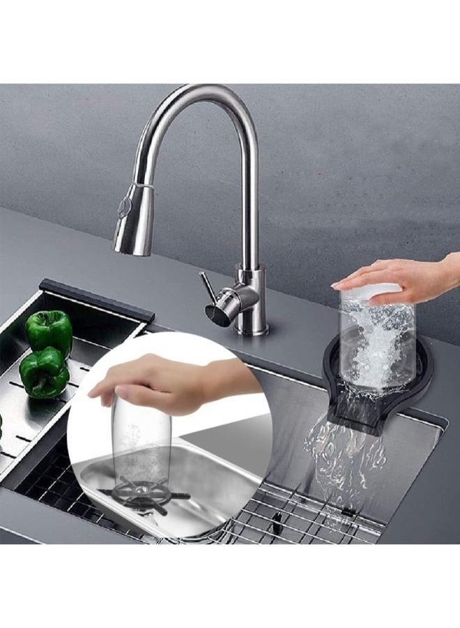 Automatic  Washer Press Cup Cleaner Kitchen - Image 3