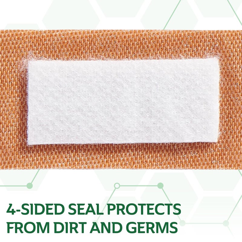 CURAD Assorted Bandages Variety Pack, 300 Count, 6 Styles Including Antibacterial, Waterproof, Sheer, Plastic, Heavy Duty & Flex-Fabric, Protects Scrapes, Cuts & Burns, Latex-Free - Image 3