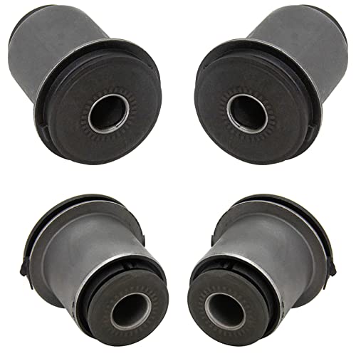 TRQ Front Lower Control Arm Bushing LH and RH Kit Set 4pc Compatible with Sequoia Tundra New - Image 1