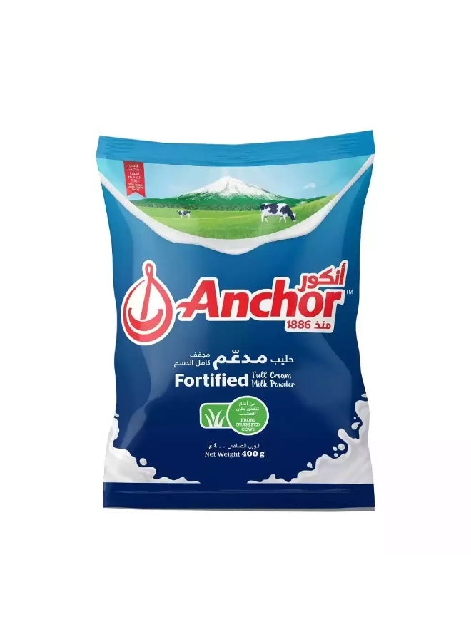Anchor Anchor Fortified Full Cream Milk Powder- 400gms - Image 1