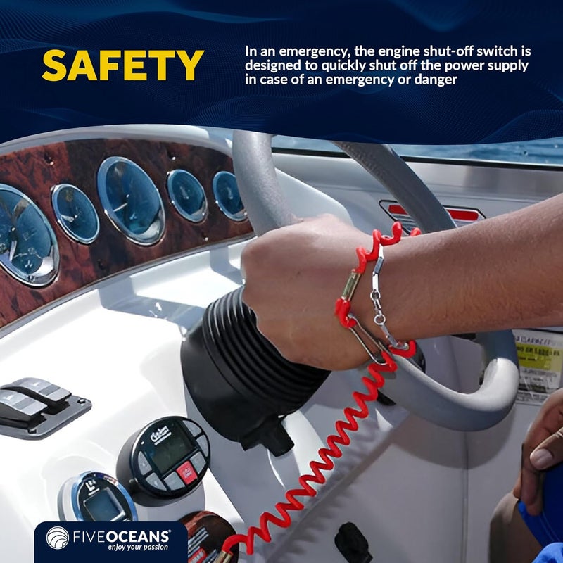 Five Oceans Marine Emergency Cut-Off Switch - Image 4