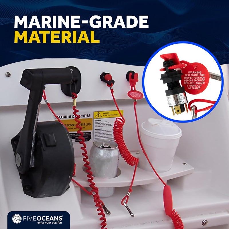 Five Oceans Marine Emergency Cut-Off Switch - Image 2