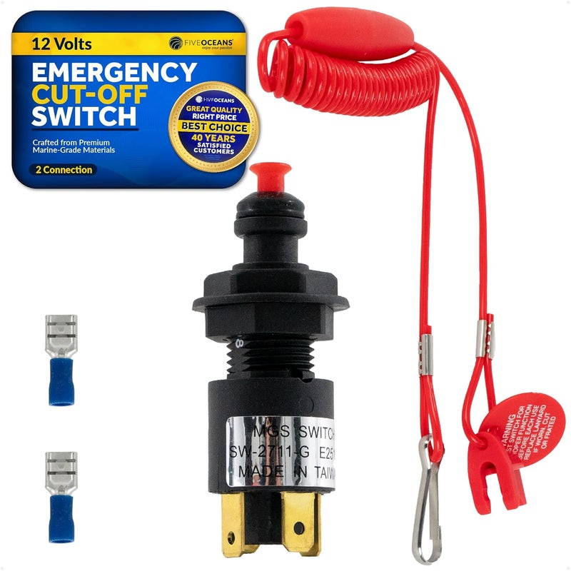 Five Oceans Marine Emergency Cut-Off Switch - Image 1