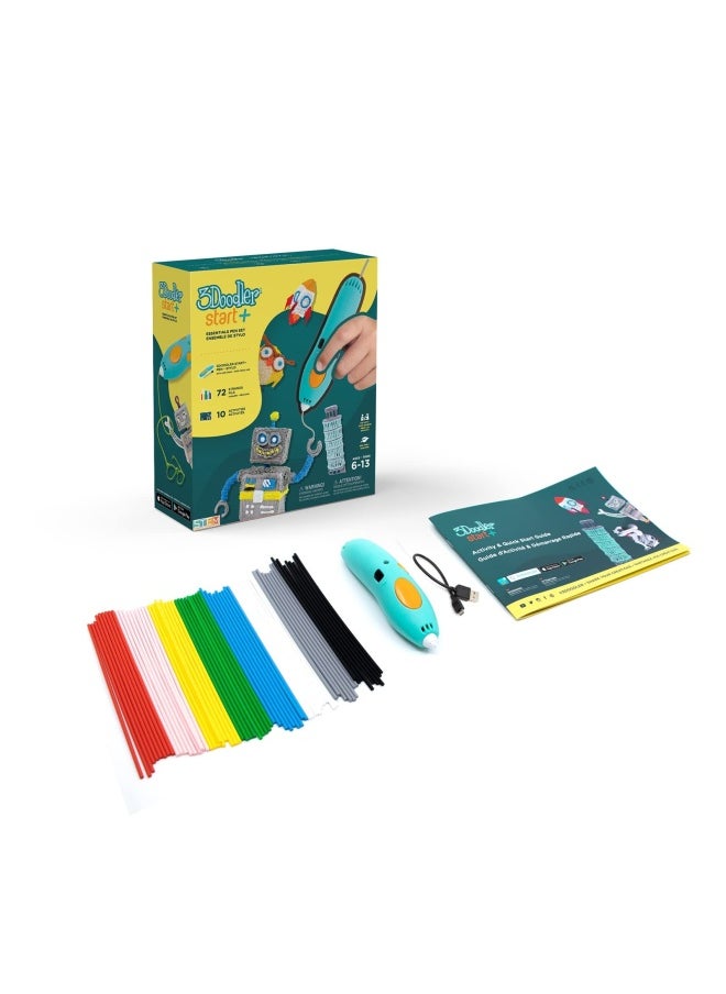 3Doodler 3Doodler Start  Essentials  2023  3D Pen Set For Kids  Easy To Use  Learn From Home Art Activity Set  Educational Stem Toy For Boys And Girls Ages 6  - Image 2