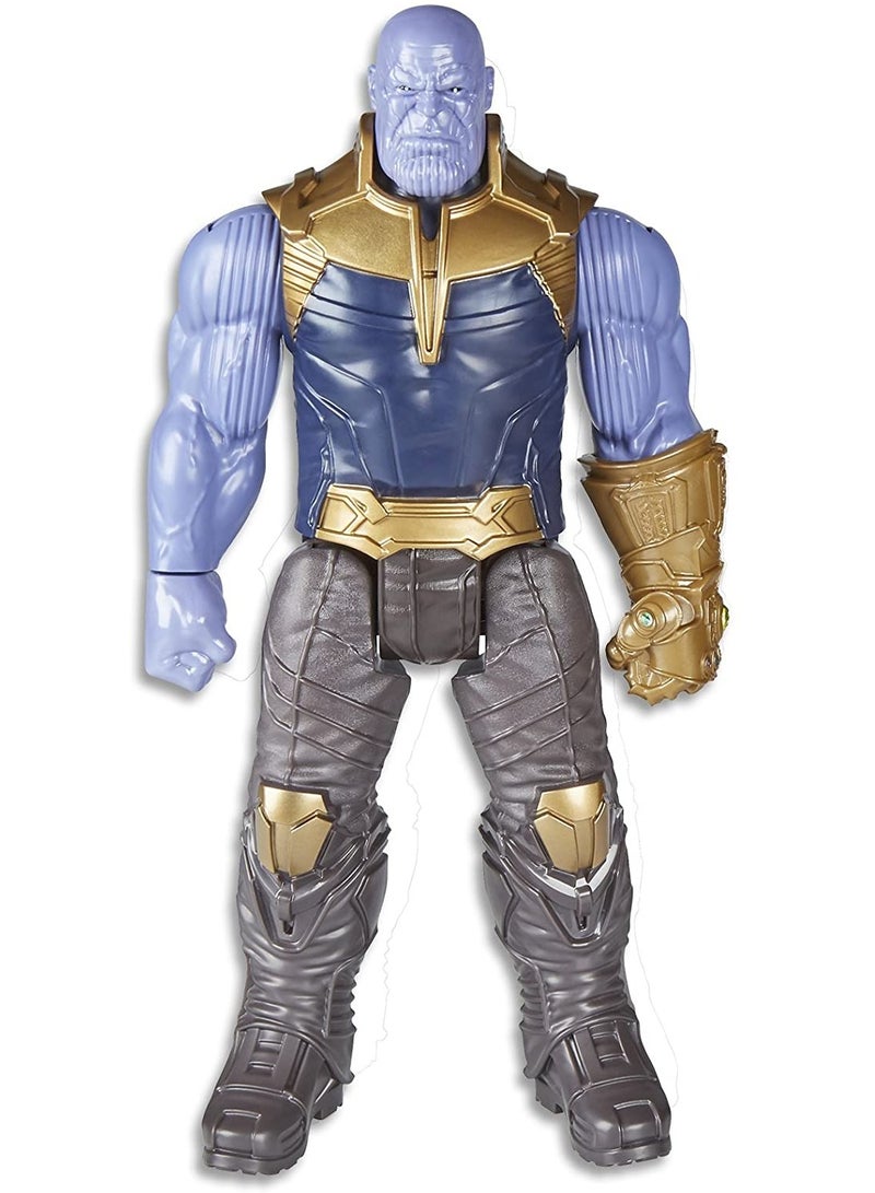 Zikra Marvel Avengers Infinity War Titan Hero Series Thanos Action Figure with Power FX Port - Ultimate Collectible for Fans and Kids! - Image 3