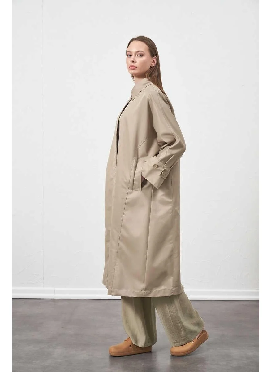 Mevra Oversize Trenchcoat Jacket Cagla