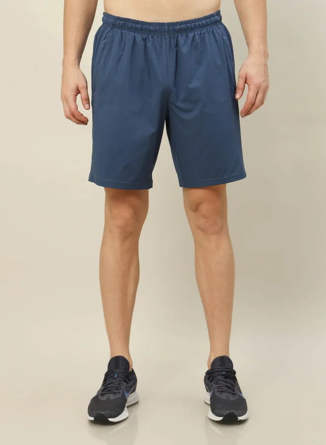 Technosport Solid 2-Way Stretch Shorts