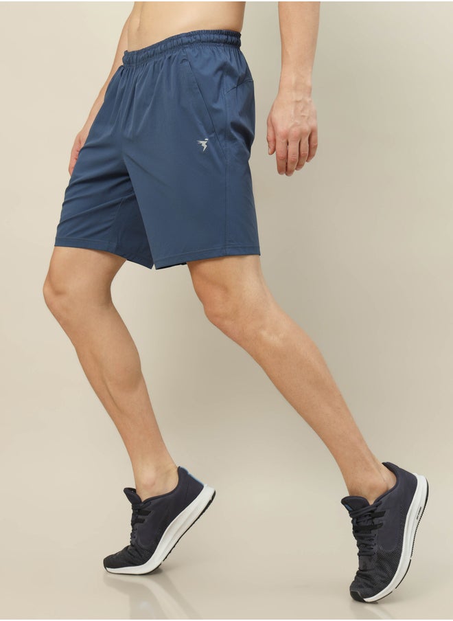 Technosport Solid 2-Way Stretch Shorts  - Image 1